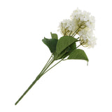 Maxbell 5 Heads Artificial Silk Fake Flower Home Bridal Wedding Decoration DIY  White