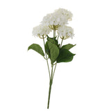 Maxbell 5 Heads Artificial Silk Fake Flower Home Bridal Wedding Decoration DIY  White