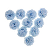 Maxbell 10 Heads Artificial Peony Silk Fake Flower Room Home Bridal Decor Blue