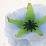 Maxbell 10 Heads Artificial Peony Silk Fake Flower Room Home Bridal Decor Blue