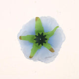 Maxbell 10 Heads Artificial Peony Silk Fake Flower Room Home Bridal Decor Blue