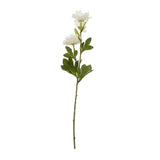 Maxbell Artificial Clematis Flower Leaf Home Wedding Decor Bridal Bouquet White