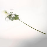 Maxbell Artificial Clematis Flower Leaf Home Wedding Decor Bridal Bouquet White