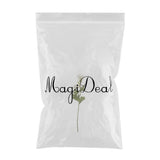 Maxbell Artificial Clematis Flower Leaf Home Wedding Decor Bridal Bouquet White