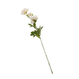 Maxbell Artificial Clematis Flower Leaf Home Wedding Decor Bridal Bouquet Champagne
