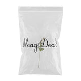 Maxbell Artificial Clematis Flower Leaf Home Wedding Decor Bridal Bouquet Champagne
