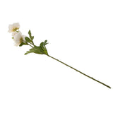 Maxbell Artificial Clematis Flower Leaf Home Wedding Decor Bridal Bouquet Champagne