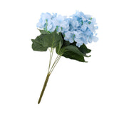 Maxbell Artificial Silk Hydrangea Flower Bouquet Home Garden Table Decor Blue