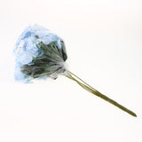 Maxbell Artificial Silk Hydrangea Flower Bouquet Home Garden Table Decor Blue