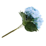 Maxbell Artificial Silk Hydrangea Flower Bouquet Home Garden Table Decor Blue