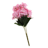 Maxbell Artificial Silk Hydrangea Flower Bouquet Home Garden Table Decor Pink