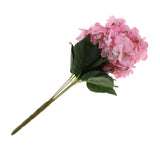 Maxbell Artificial Silk Hydrangea Flower Bouquet Home Garden Table Decor Pink
