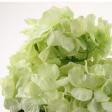 Maxbell Artificial Silk Hydrangea Flower Bouquet Home Garden Table Decor Green