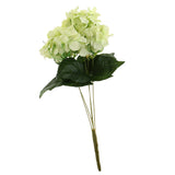 Maxbell Artificial Silk Hydrangea Flower Bouquet Home Garden Table Decor Green