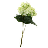 Maxbell Artificial Silk Hydrangea Flower Bouquet Home Garden Table Decor Green
