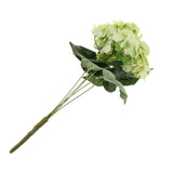Maxbell Artificial Silk Hydrangea Flower Bouquet Home Garden Table Decor Green