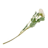 Maxbell Simulation Flower with Leaves Home Wedding Decor Bridal Bouquet Champagne