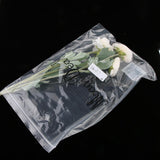Maxbell Simulation Flower with Leaves Home Wedding Decor Bridal Bouquet Champagne