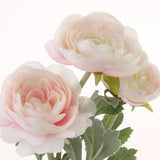 Maxbell Simulation Flower with Leaves Home Wedding Decor Bridal Bouquet Pink