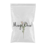 Maxbell Simulation Flower with Leaves Home Wedding Decor Bridal Bouquet Pink