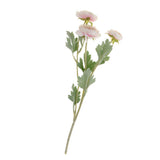 Maxbell Simulation Flower with Leaves Home Wedding Decor Bridal Bouquet Pink