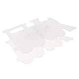 Maxbell 18 Hole Acrylic Lollipop Display Stand Holder for Weddings Party White