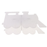 Maxbell 18 Hole Acrylic Lollipop Display Stand Holder for Weddings Party White