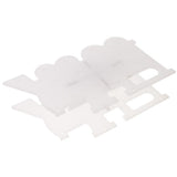 Maxbell 18 Hole Acrylic Lollipop Display Stand Holder for Weddings Party White