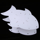 Maxbell 14 Hole Acrylic Lollipop Display Stand Holder for Weddings Party White