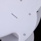 Maxbell 14 Hole Acrylic Lollipop Display Stand Holder for Weddings Party White