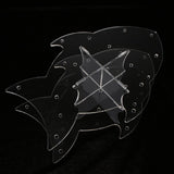 Maxbell 14 Hole Acrylic Lollipop Display Stand Holder for Weddings Party Transparent