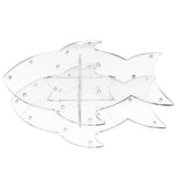 Maxbell 14 Hole Acrylic Lollipop Display Stand Holder for Weddings Party Transparent