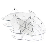 Maxbell 14 Hole Acrylic Lollipop Display Stand Holder for Weddings Party Transparent