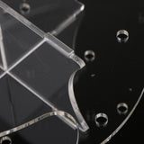 Maxbell 14 Hole Acrylic Lollipop Display Stand Holder for Weddings Party Transparent