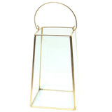 Maxbell Geometric Candleholder Terrarium Box Succulent Plant Favor 9.5 x 12.5 x 20cm