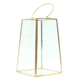 Maxbell Geometric Candleholder Terrarium Box Succulent Plant Favor 9.5 x 12.5 x 20cm