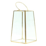 Maxbell Geometric Candleholder Terrarium Box Succulent Plant Favor 9.5 x 12.5 x 20cm