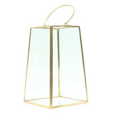 Maxbell Geometric Candleholder Terrarium Box Succulent Plant Favor 9.5 x 12.5 x 20cm