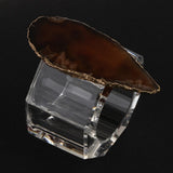 Maxbell Crystal Napkin Serviette Ring Holders Table Adornment Party Decor  Blank