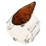 Maxbell Crystal Napkin Serviette Ring Holders Table Adornment Party Decor  Blank