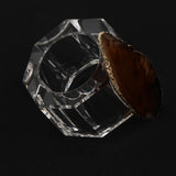 Maxbell Crystal Napkin Serviette Ring Holders Table Adornment Party Decor  Blank