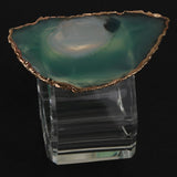 Maxbell Crystal Napkin Serviette Ring Holders Table Adornment Party Decor  Green