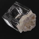 Maxbell Crystal Napkin Serviette Ring Holders Table Adornment Party Decor White