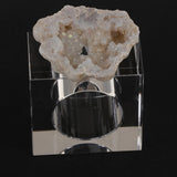 Maxbell Crystal Napkin Serviette Ring Holders Table Adornment Party Decor White