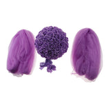 Max Wedding Flowers Balls with Tulle Wedding Venue Hanging Decor Purple
