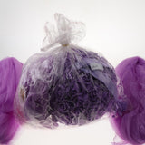 Max Wedding Flowers Balls with Tulle Wedding Venue Hanging Decor Purple