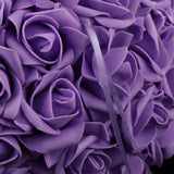 Max Wedding Flowers Balls with Tulle Wedding Venue Hanging Decor Purple