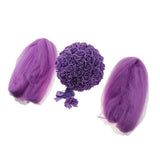 Max Wedding Flowers Balls with Tulle Wedding Venue Hanging Decor Purple