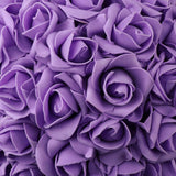 Max Wedding Flowers Balls with Tulle Wedding Venue Hanging Decor Purple