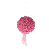 Max Wedding Flowers Balls with Tulle Wedding Venue Hanging Decor Pink
